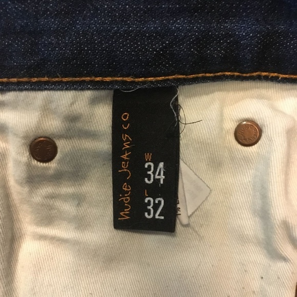 Nudie Jeans Brute Knute Selvage 34W Jeans - Picture 4 of 6